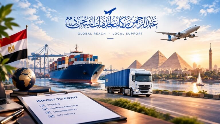 Importing Goods into Egypt